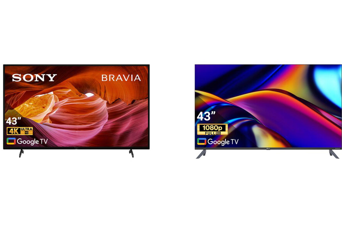 So sánh giữa tivi Sony KD-43X75K và tivi Casper 43FGK610: Nên mua tivi 43 inch nào?