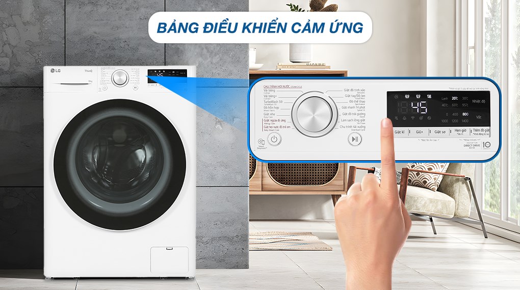 Máy giặt LG  FV1410S4W1 - Hiện đại, tiết kiệm và hiệu quả