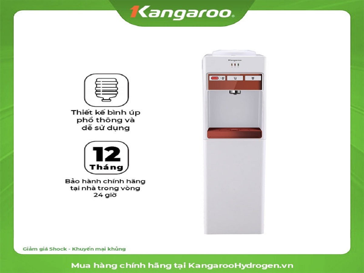 Đánh giá chi tiết về cây nước nóng lạnh Kangaroo giá rẻ KG34A3