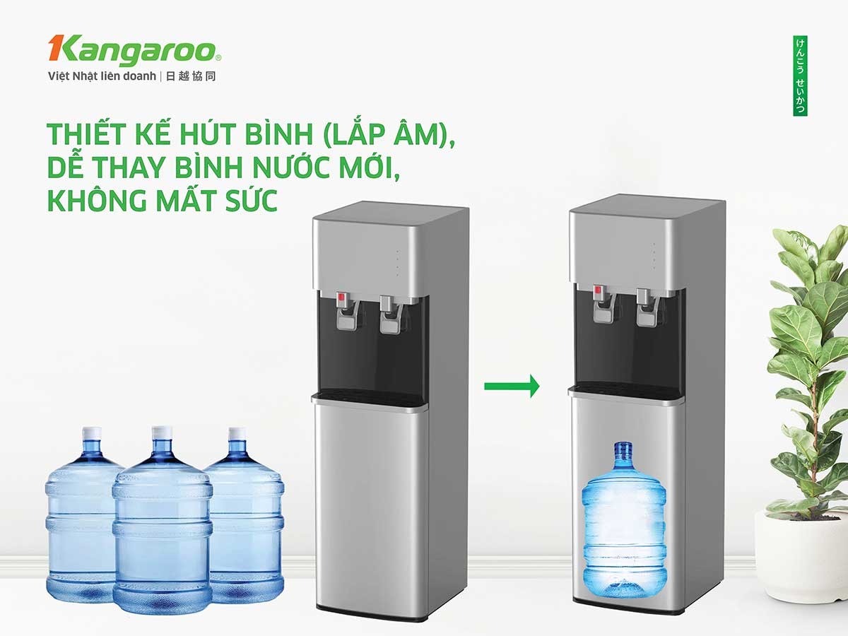 Cây nước nóng lạnh Kangaroo 2 vòi KG57A3 – giải pháp tiện nghi cho mọi gia đình