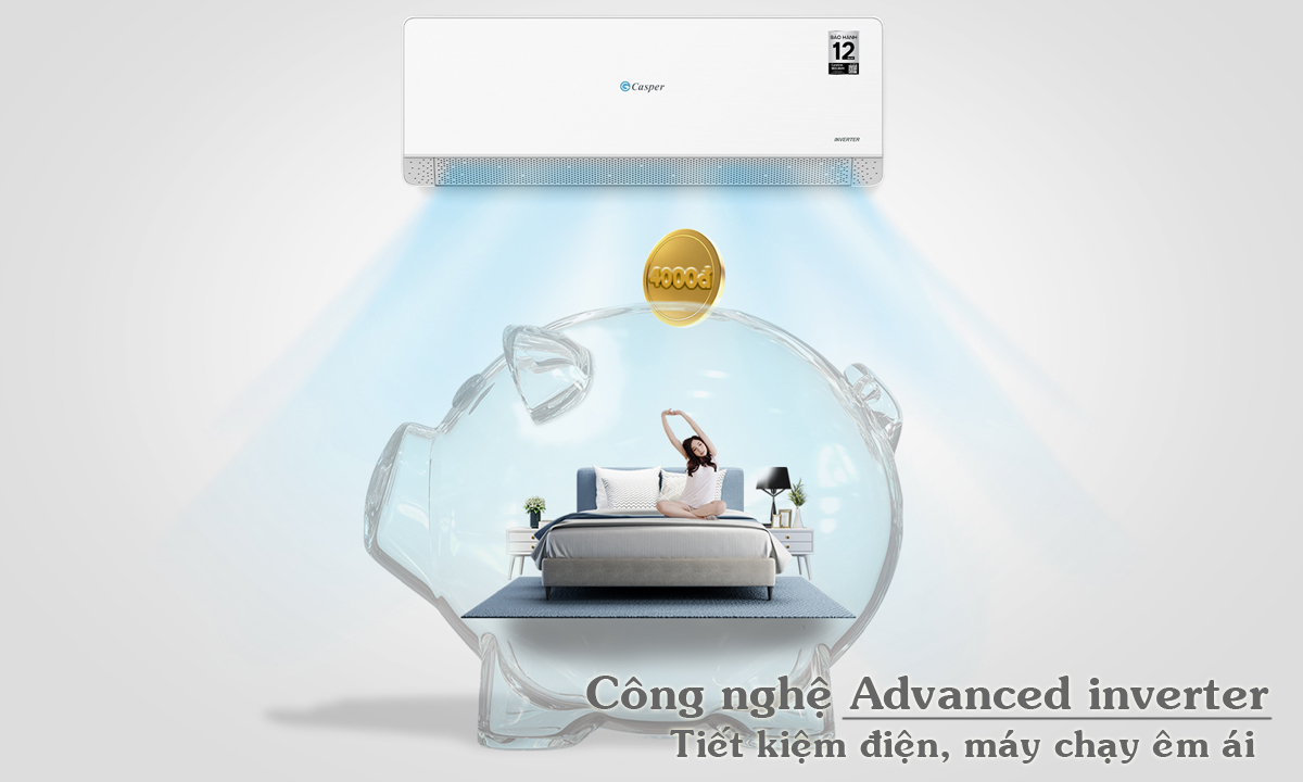 Đánh giá điều hòa Casper 9000btu 1 chiều QC-09IU36A năm 2025 có tốt không?