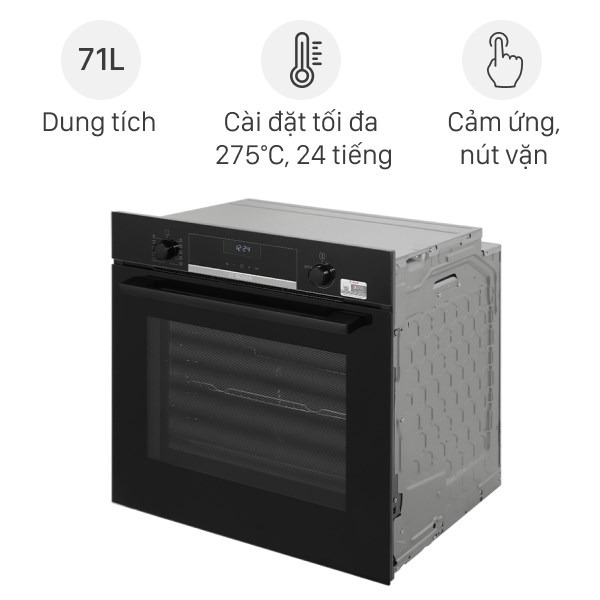 Lò Nướng Bosch HBA5360B0K Series 6 Biến Bạn Thành Đầu Bếp Chuyên Nghiệp