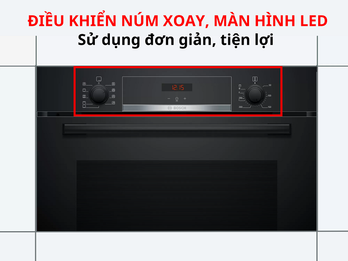 Lò Nướng Bosch 71 Lít HBS534BB0B Series 4