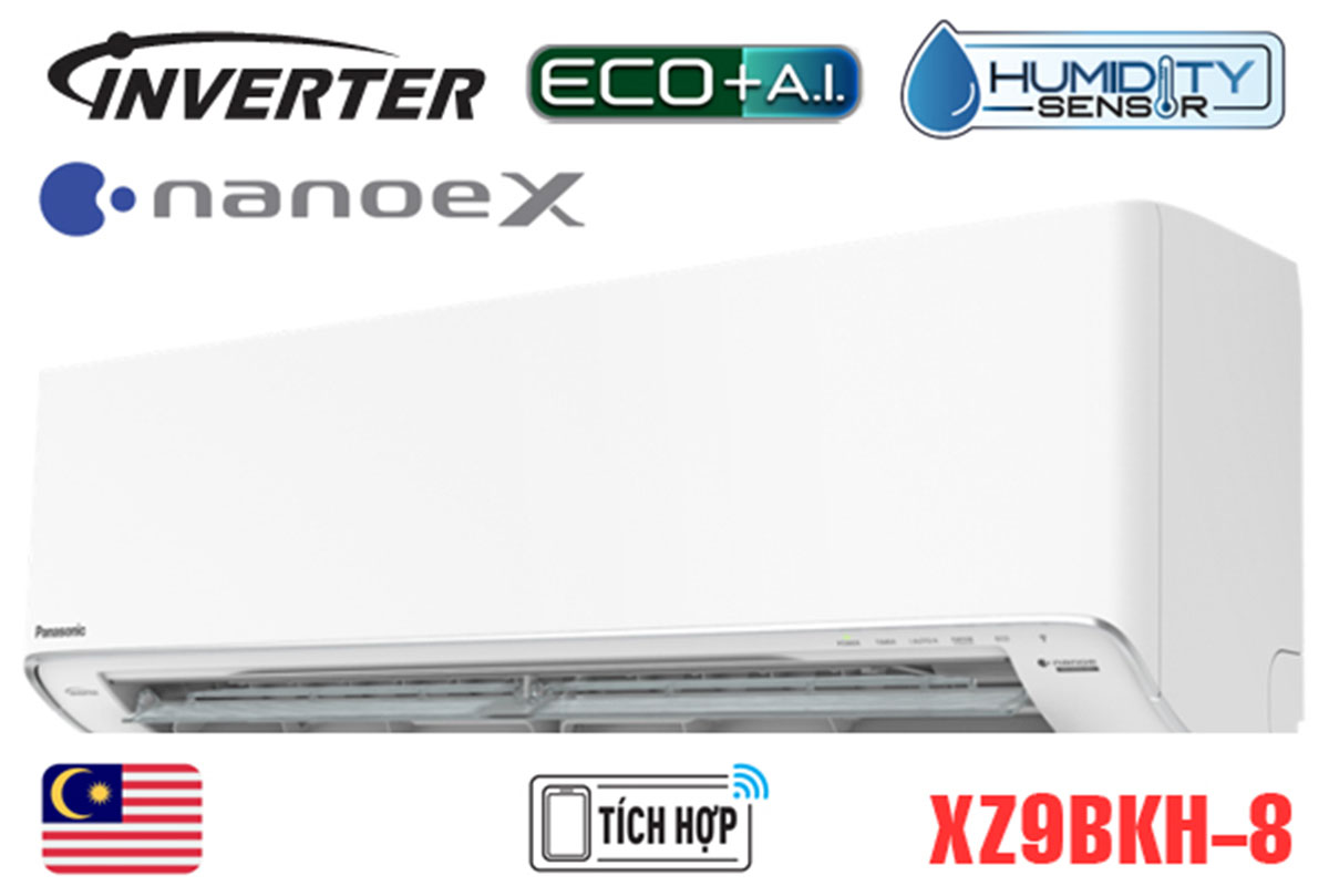 Đánh giá điều hòa Panasonic 2 chiều CS-XZ9BKH-8 mới 2025 có tốt không?