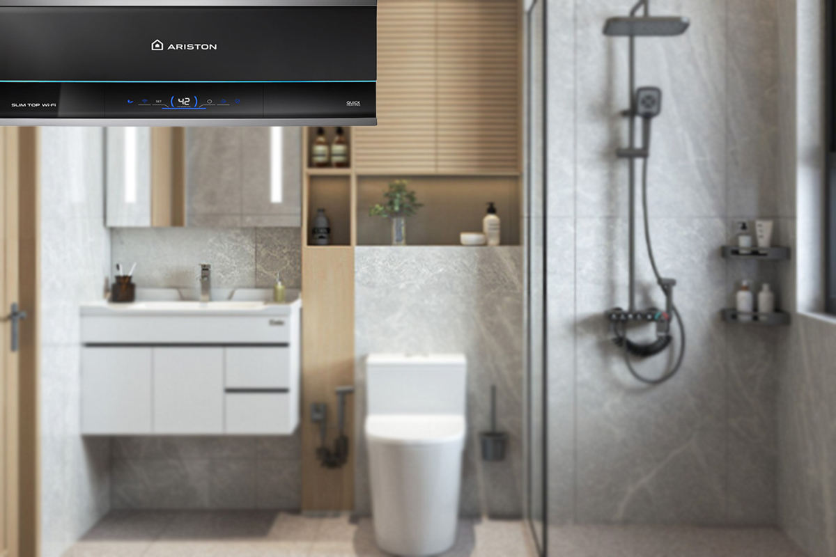 Bình nóng lạnh Ariston nào phù hợp với căn hộ chung cư?
