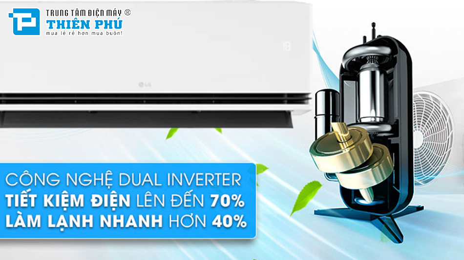 Nên chọn điều hòa LG 12000btu 1 chiều inverter IPC12M1 2025 vì lý do gì?