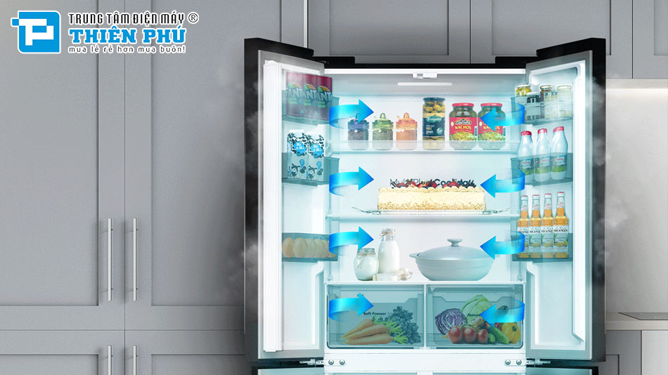 Tủ Lạnh Casper Inverter 430 Lít RM-D430GBS