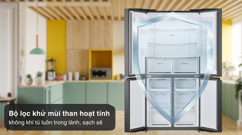 Điểm qua một số tính năng có trên tủ lạnh LG 4 cánh LFB47BLG