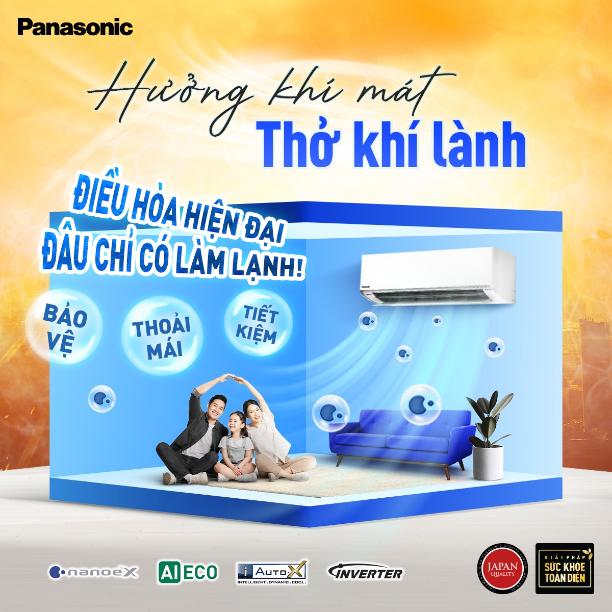 Đánh giá chi tiết về điều hòa Panasonic 12000btu 1 chiều CS-U12BKH-8 có tốt không?