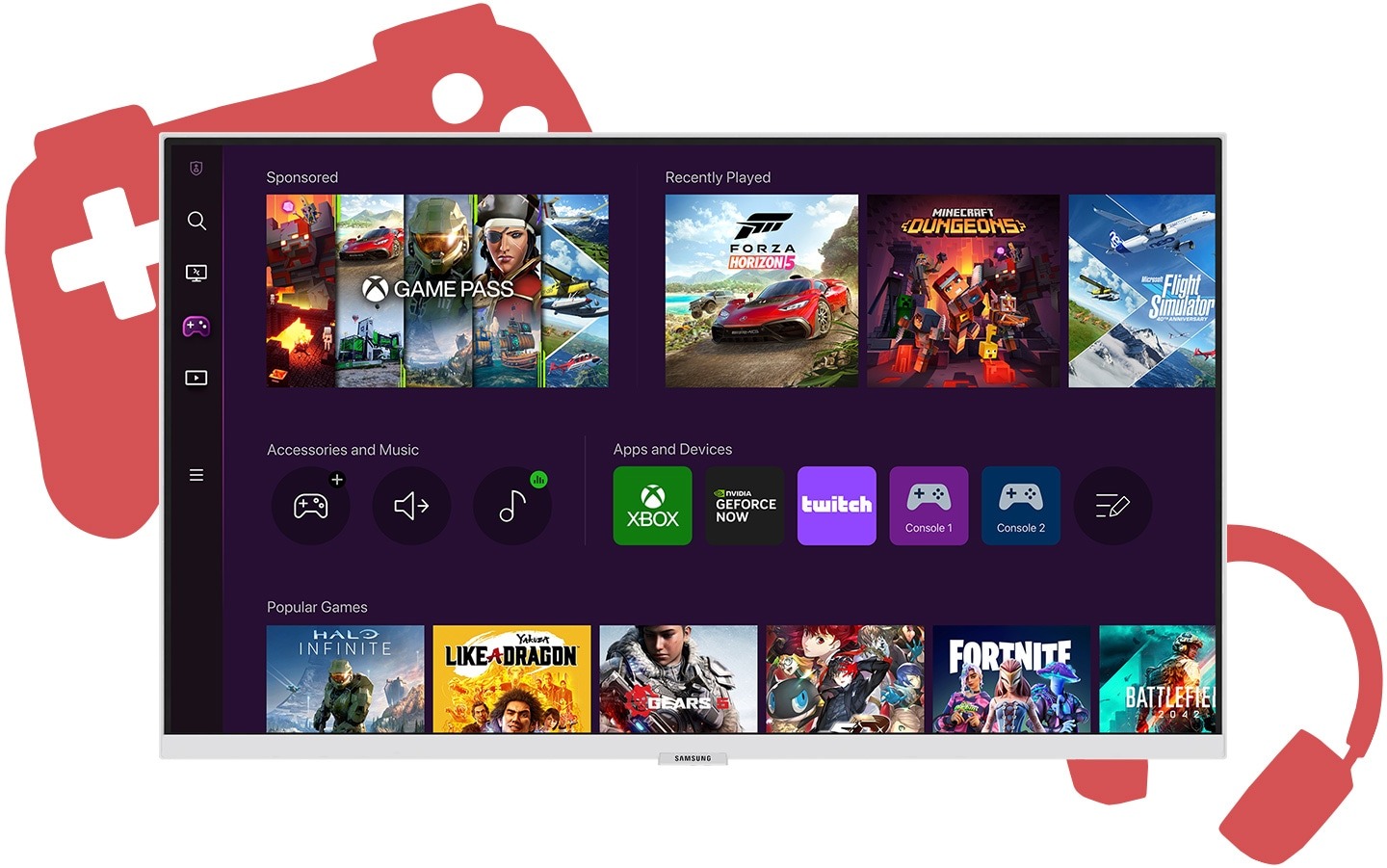 Tìm hiểu về Gaming Hub trên smart tivi Samsung - Giải đáp các câu hỏi liên quan