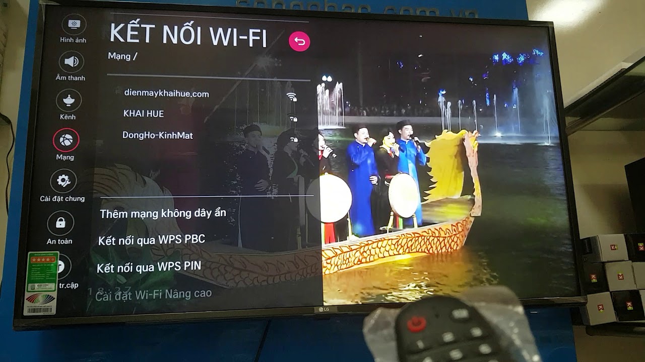 Tivi Samsung không kết nối được WiFi - Hướng dẫn cách khắc phục hiệu quả