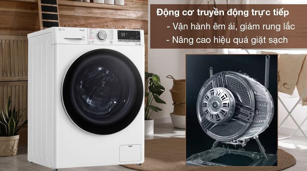 TOP 5 những sản phẩm máy giặt LG inverter được bán chạy hiện nay 