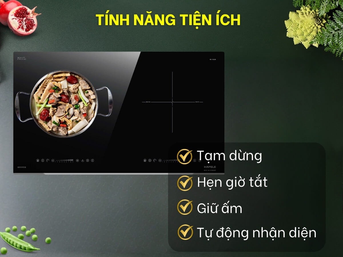 Những Ưu Điểm Không Thể Bỏ Qua Của Bếp Từ Đôi Hafele HC-I7325B 533.09.979