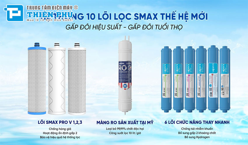 Máy Lọc Nước Karofi KHY-TN100 - 10 Lõi