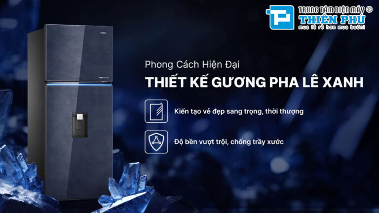 Tủ lạnh Aqua inverter AQR-TA546FA(WGL)U1 công nghệ hiện đại, tiết kiệm điện vượt trội