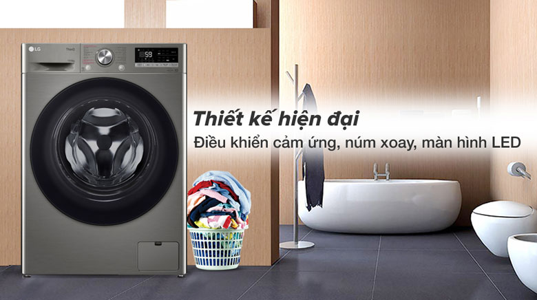  Máy giặt LG 10kg FV1410S4B - Lựa chọn hoàn hảo cho gia đình từ 4-6 người