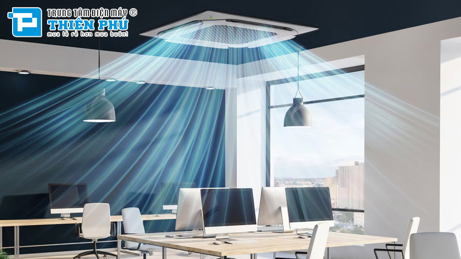 Dàn Lạnh Âm Trần Điều Hòa Trung Tâm LG 2 Chiều 42000Btu ARNU42GTMA4