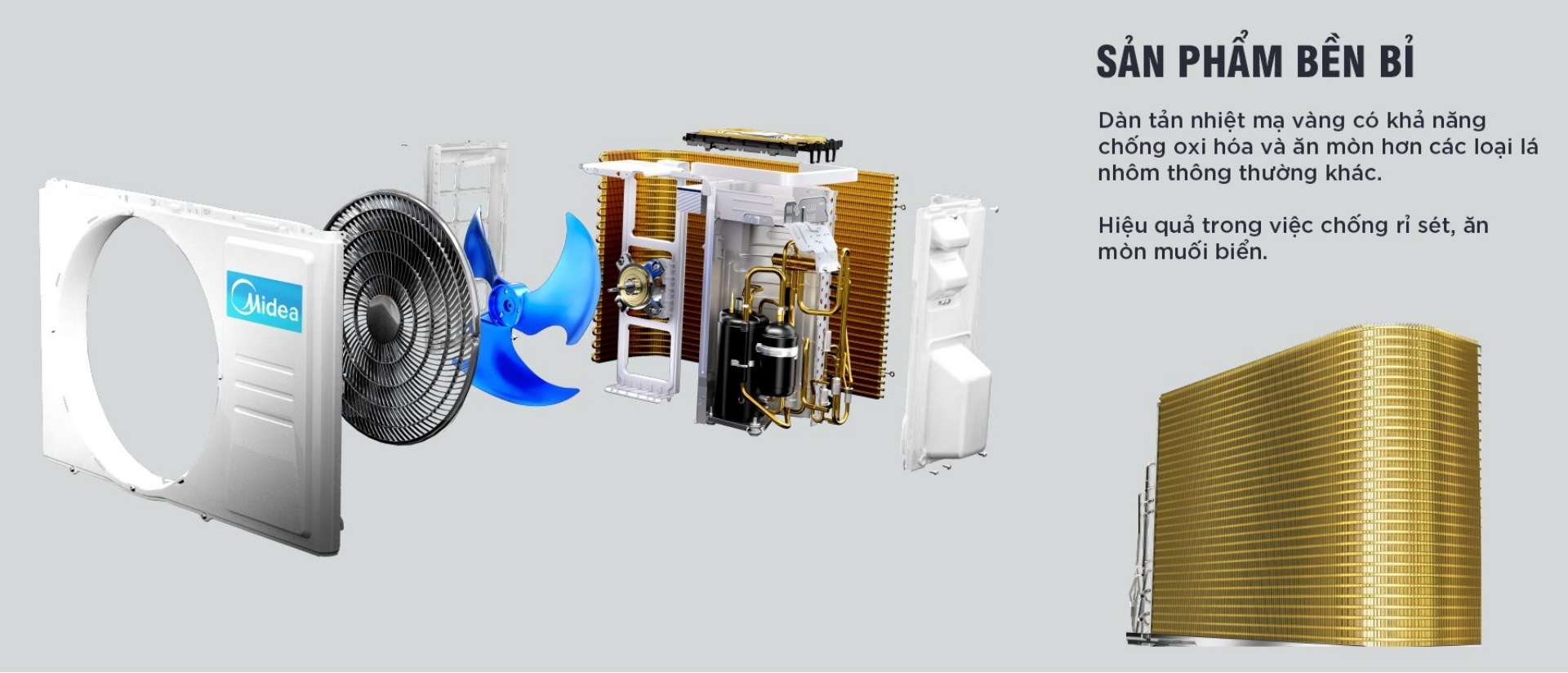 Điều hòa cây Midea MFPA-28CRN1 – Giải pháp làm mát mạnh mẽ cho không gian rộng