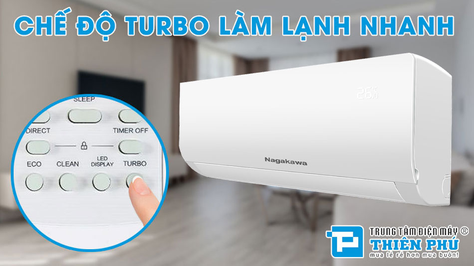 Điều Hòa Nagakawa 12000Btu 1 Chiều NS-C12R2B52