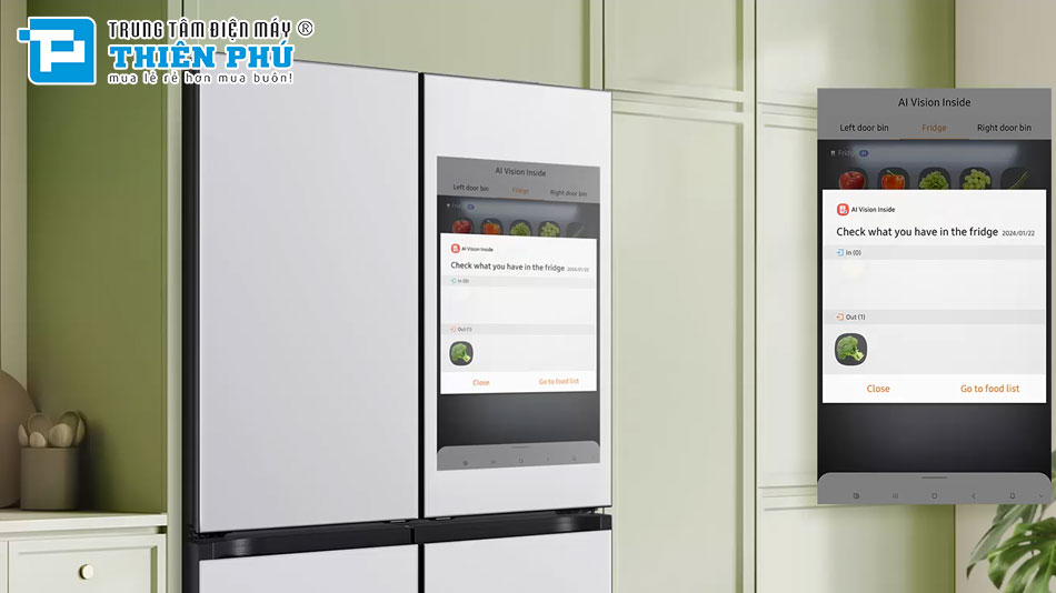 Tủ Lạnh Samsung Inverter Bespoke 636 Lít RF65DB990012SV