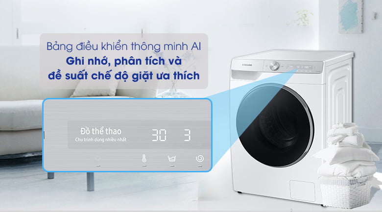 Máy giặt samsung 10kg WW10TP44DSH/SV- Giải pháp giặt giũ thông minh