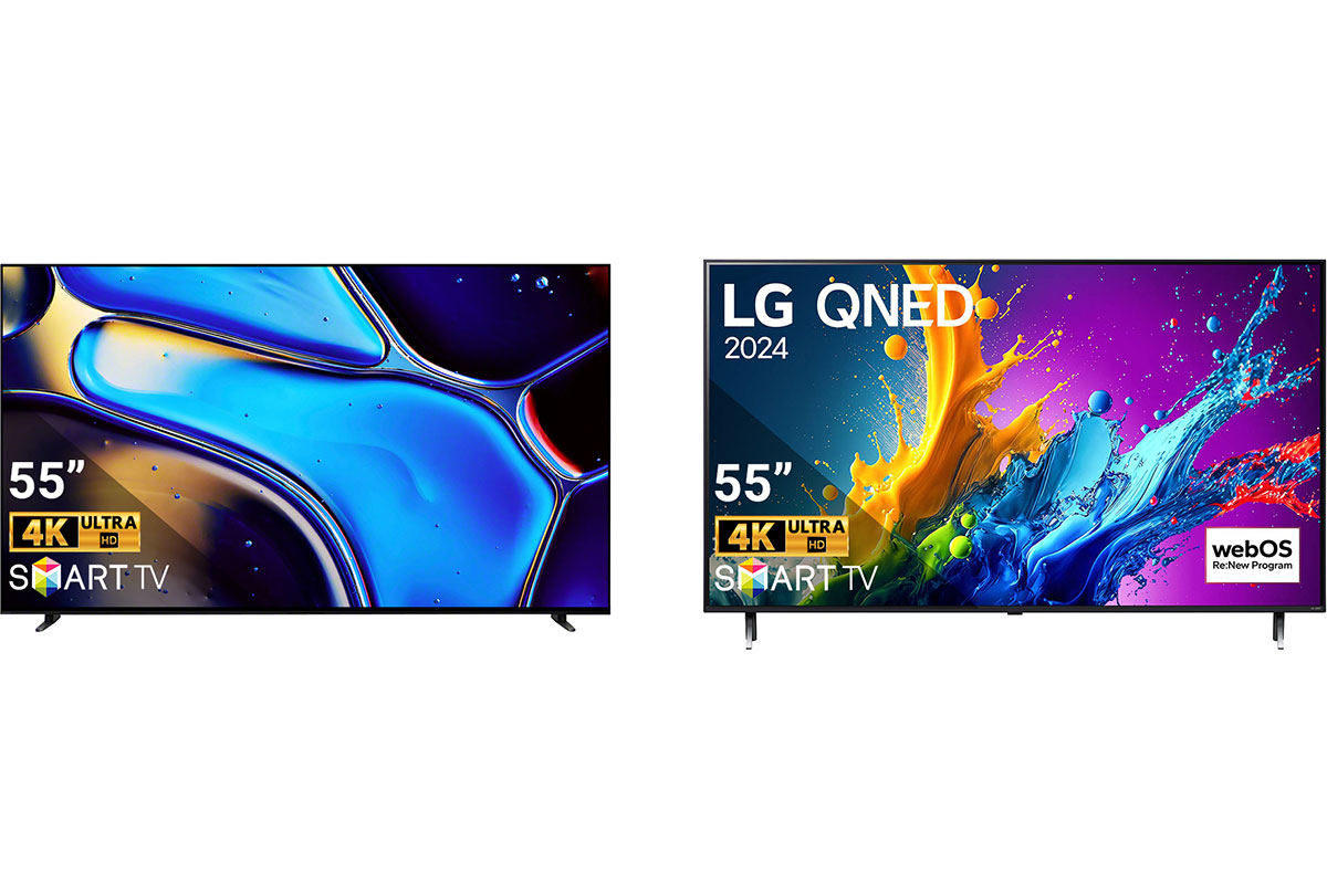 Những điểm khác biệt giữa tivi Sony OLED K-55XR80 và tivi LG QNED 55QNED80TSA