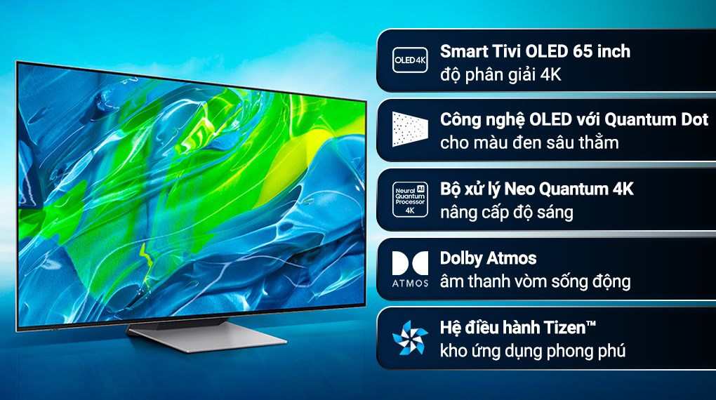 Ưu nhược điểm của Smart Tivi Samsung 65 inch 4K QA65S95CAKXXV- Có nên mua hay không?