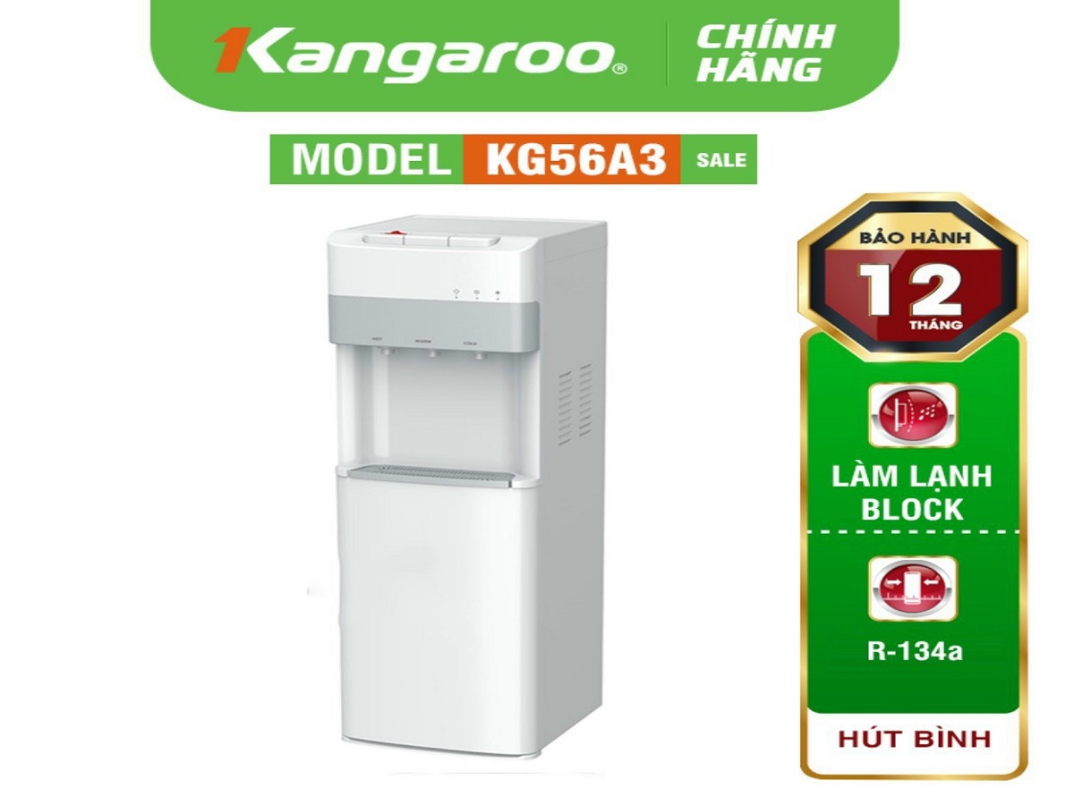 Cây nước nóng lạnh Kangaroo 3 vòi  KG56A3  lựa chọn hoàn hảo cho mọi không gian sống