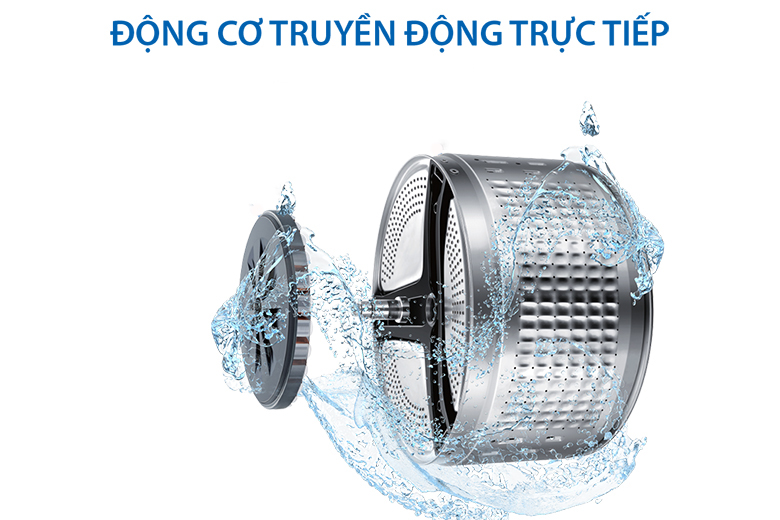 Phân tích khả năng giặt trên máy giặt Aqua inverter AQD-D850E.W