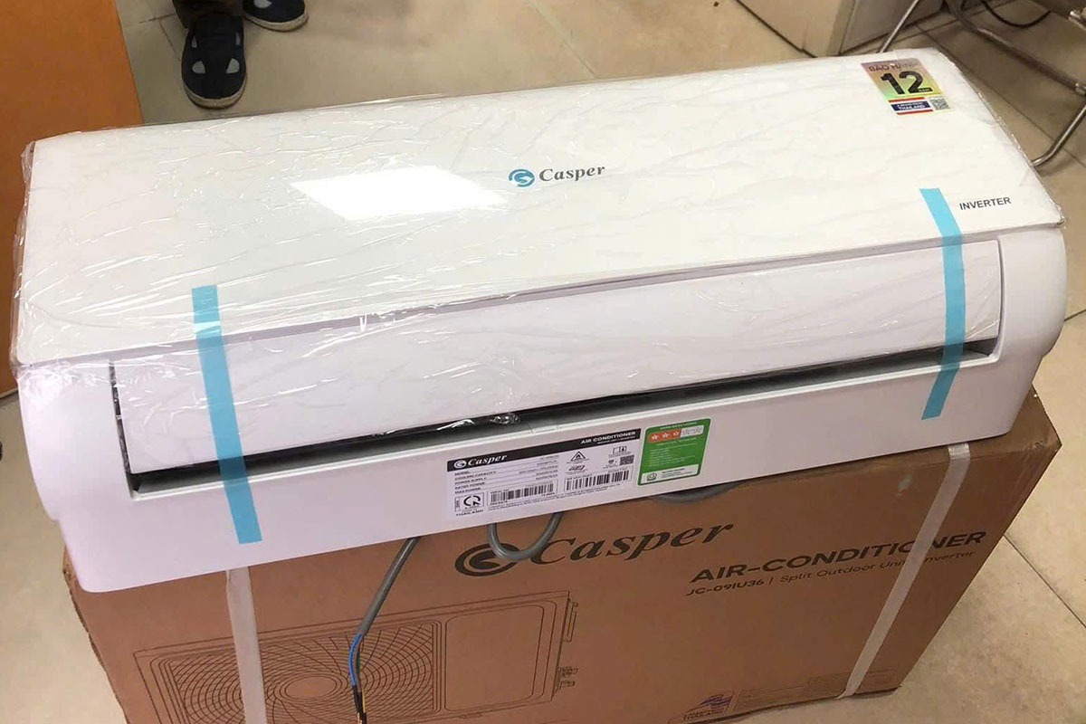 Đánh giá có nên dùng điều hòa Casper 1 chiều inverter JC-09IU36 giá rẻ hay không?