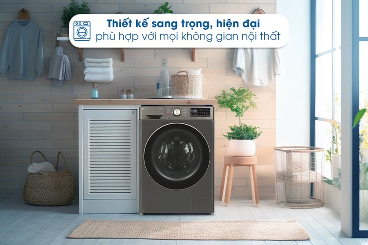 Máy giặt sấy LG inverter FV1411H3BA với FV1411D4W  – Khác biệt ở đâu? Nên mua mẫu nào? 