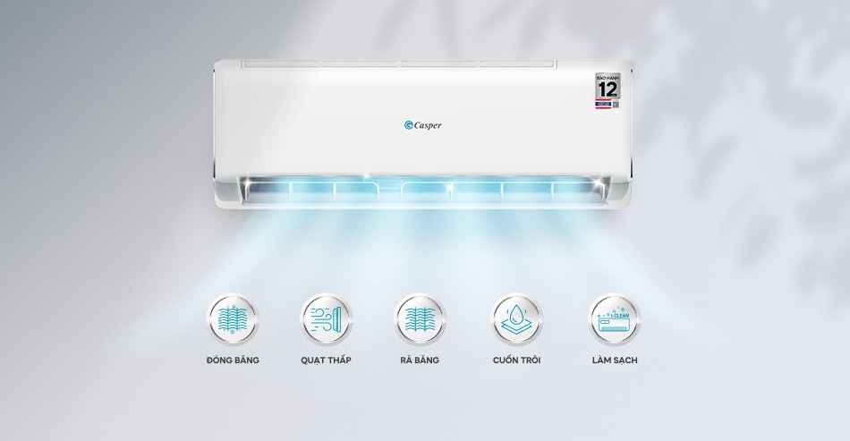 6 lý do thuyết phục bạn nên chọn điều hòa Casper 12000btu JC-12IU36 ở 2025