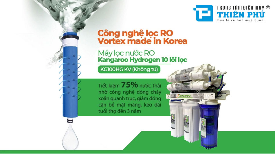 Công nghệ lọc RO Vortex