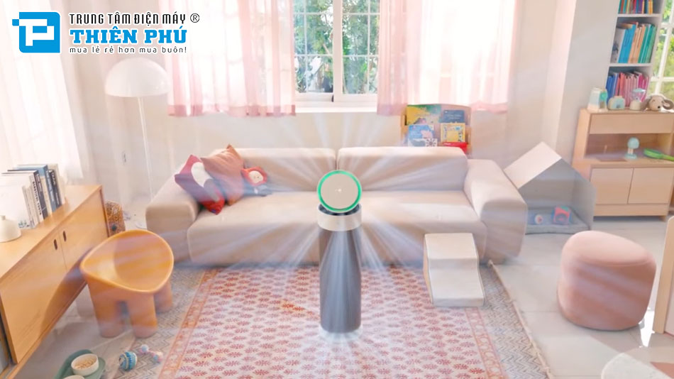 Máy Lọc Không Khí LG PuriCare™ AeroBooster AS55GGSY0