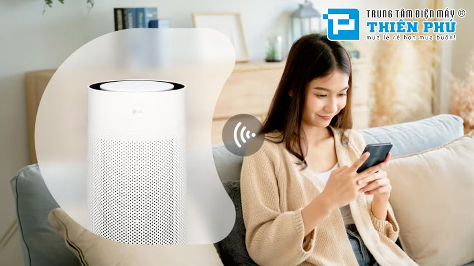 Máy Lọc Không Khí LG PuriCare AeroHit AS35GGW10