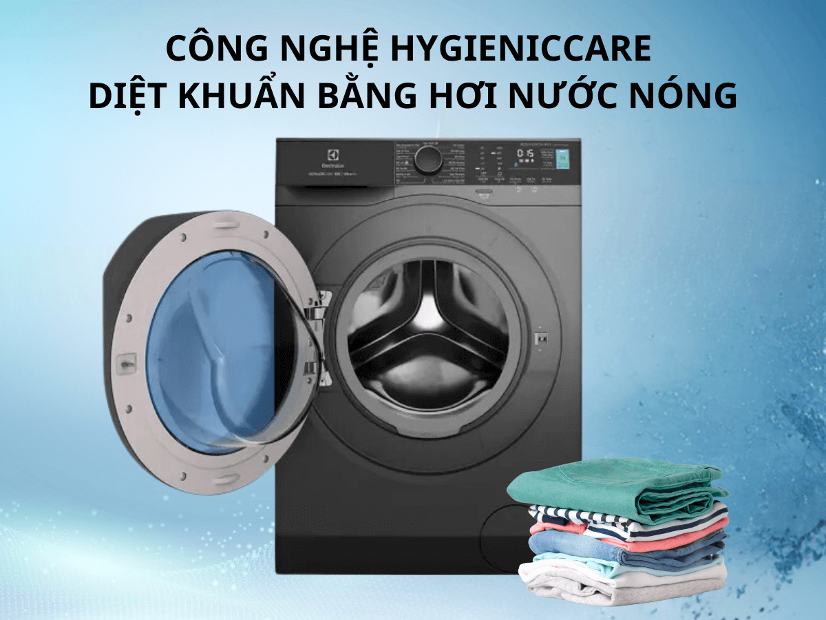 Máy giặt Electrolux EWF9024P5SB đồng hành cùng gia đình bạn!