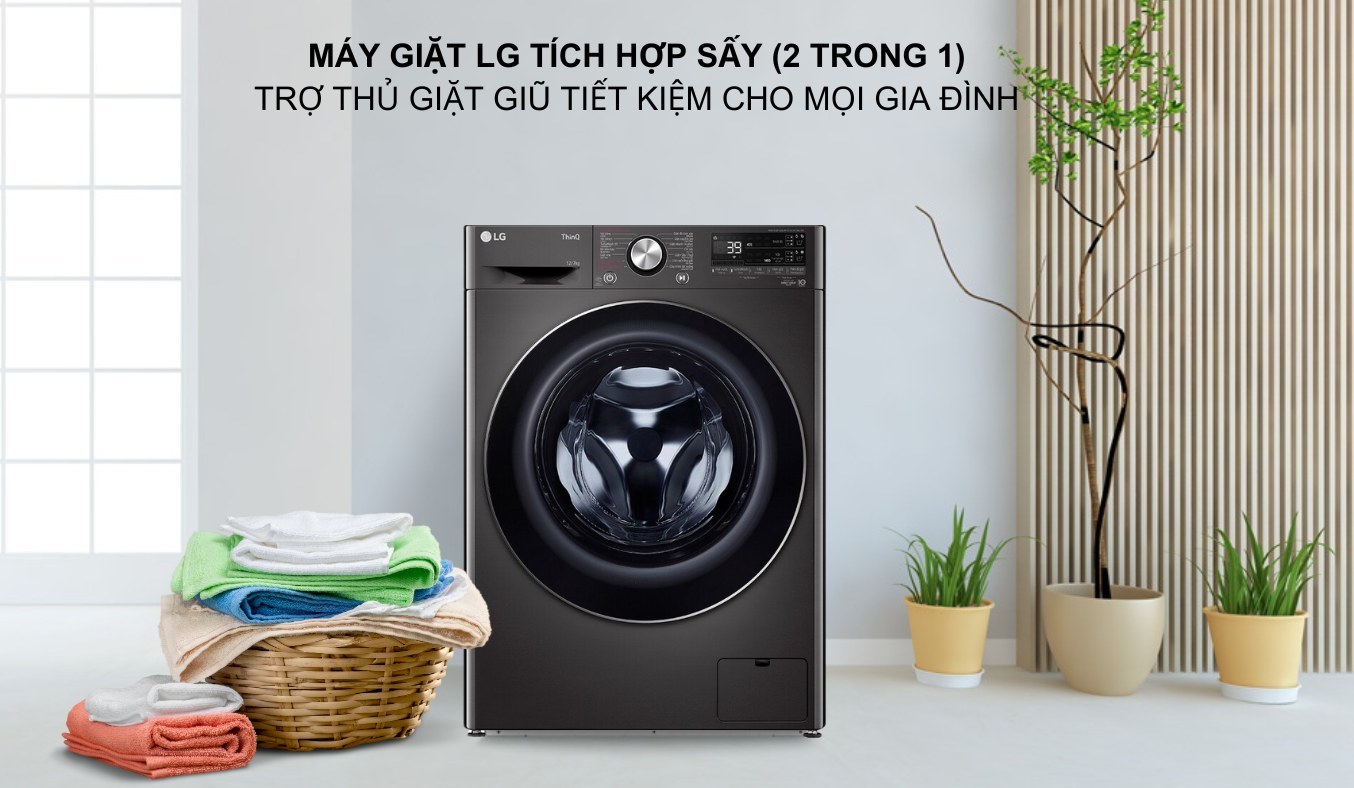 Khám phá TOP 3 máy giặt sấy LG inverter được bán chạy hiện nay 