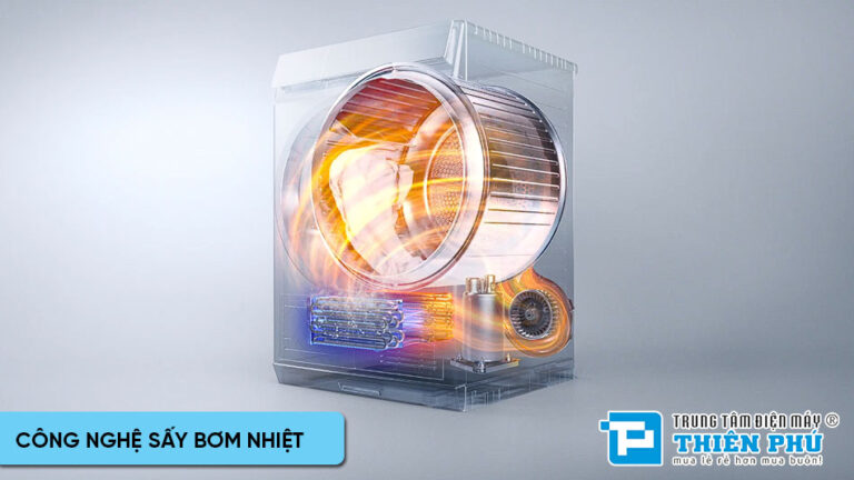 Máy sấy quần áo Panasonic 9.5Kg NH-EH95JD1BV sấy nhanh, tiết kiệm điện, chăm sóc quần áo tối ưu