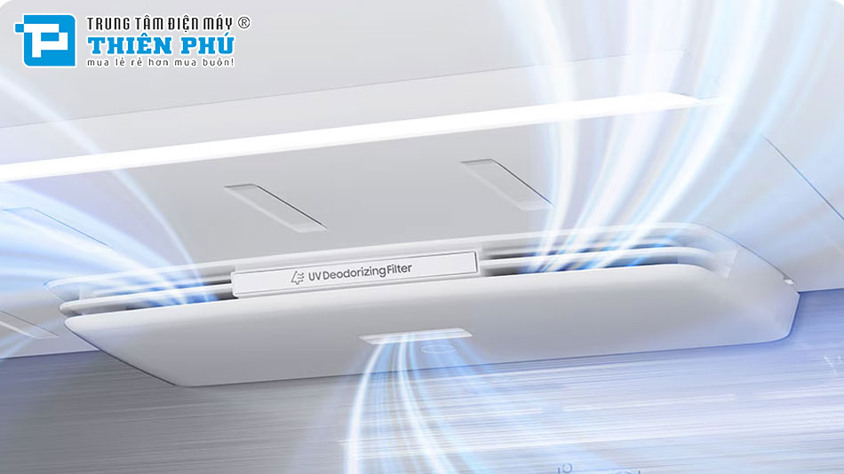 Tủ Lạnh Samsung Inverter Side By Side 615 Lít RS90F65D2FSV