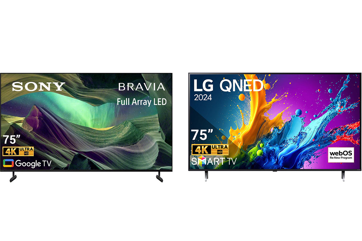 So sánh giữa tivi Sony KD-75X85L và tivi LG 75QNED80TSA, nên mua tivi 75 inch nào?