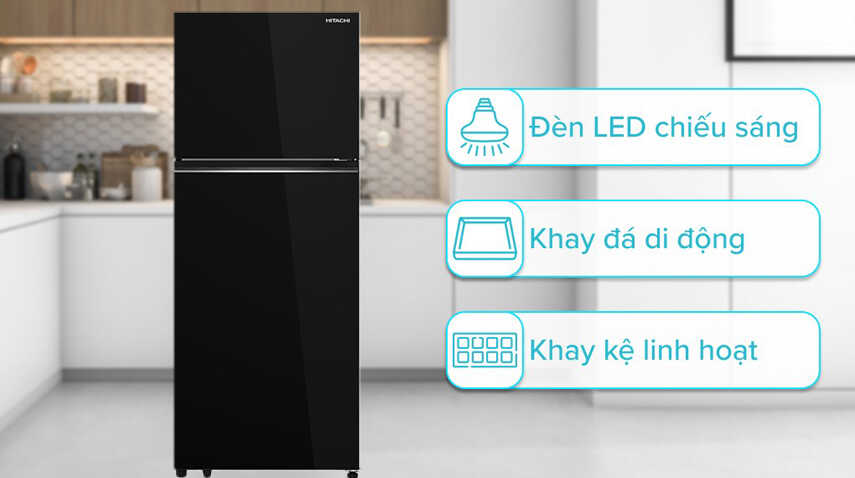 Một số ưu điểm từ tủ lạnh Hitachi HRTN6443SGBKVN bạn cần biết