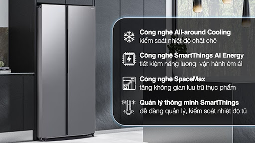 "Những lý do mà bạn nên chọn tủ lạnh Samsung 2 cánh RS70F65Q3TSV