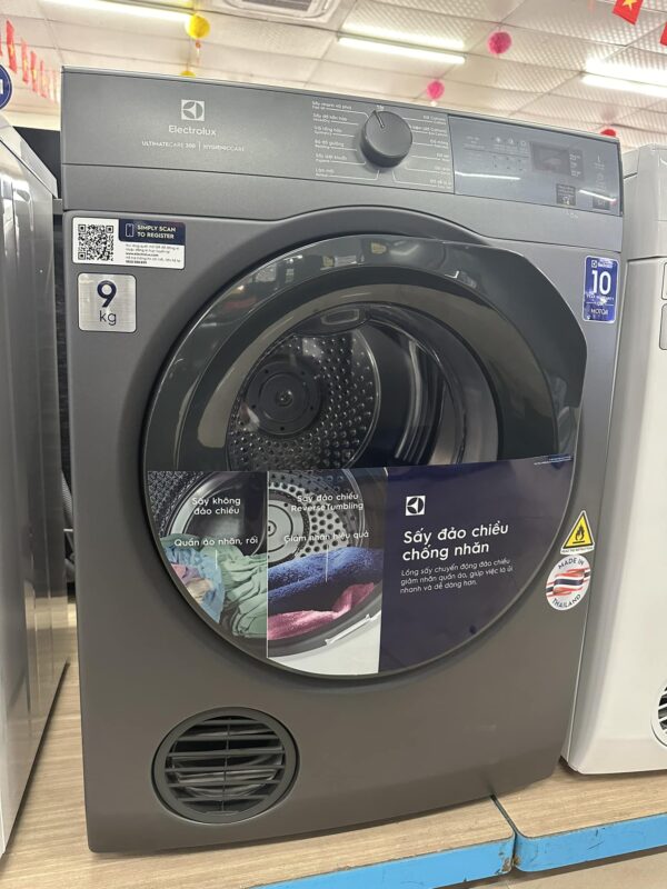 Trải nghiệm tiện ích cùng máy sấy quần áo Electrolux EDV904N3SC