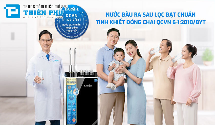 Máy Lọc Nước Karofi 12 Lõi KAD-L85