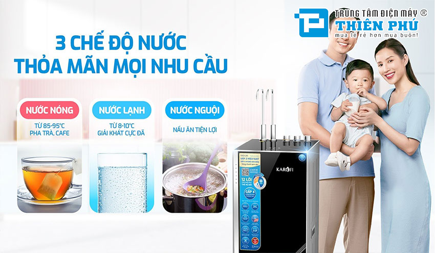 Máy Lọc Nước Karofi 12 Lõi KAD-L85