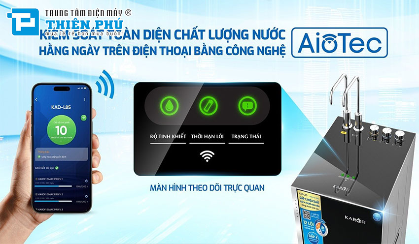 Máy Lọc Nước Karofi 12 Lõi KAD-L85