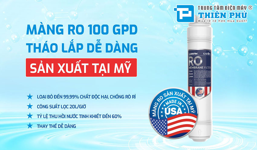 Máy Lọc Nước Hydro-ion Kiềm Karofi KAE-S68 12 Lõi
