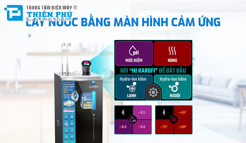 Máy Lọc Nước Hydro-ion Kiềm Karofi KAE-S88 PRO MAX 12 Lõi