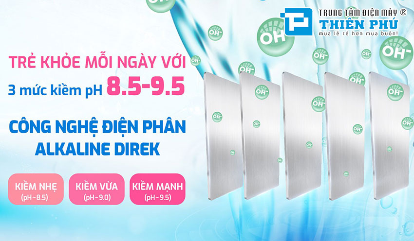 Máy Lọc Nước Hydro-ion Kiềm Karofi KAE-S88 PRO MAX 12 Lõi