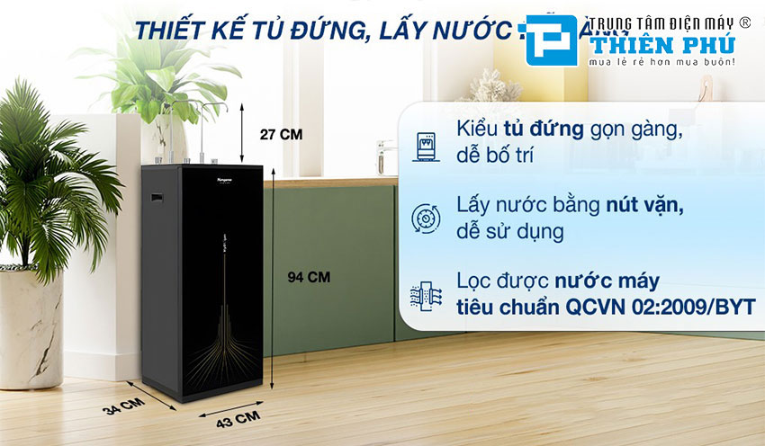 Máy Lọc Nước Kangaroo Hydrogen Nóng Lạnh KG10A13